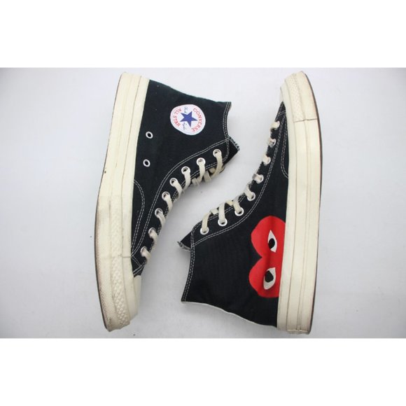 Converse Chuck Taylor All Star High x Comme des Garcons Play Men's Size 11 - Picture 6 of 11